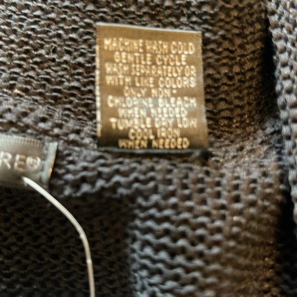 Preswick & Moore - NWT open black cardigan - size 2X - Picture 5 of 7